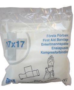Tryckförband Kombi 20x20cm tryckförband för att stoppa blödning fr. 34kr