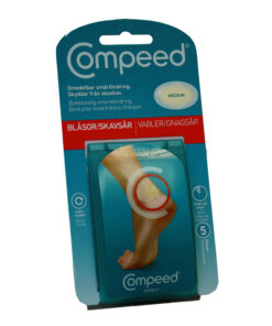 Compeed, 4,2x6,8 cm, 5st/frp