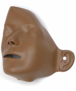 Ansikte Little Anne, mörk hud, 6-pack