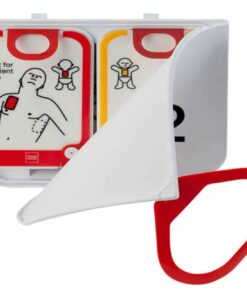 Träningselektroder Lifepak CR2, komplett kassett