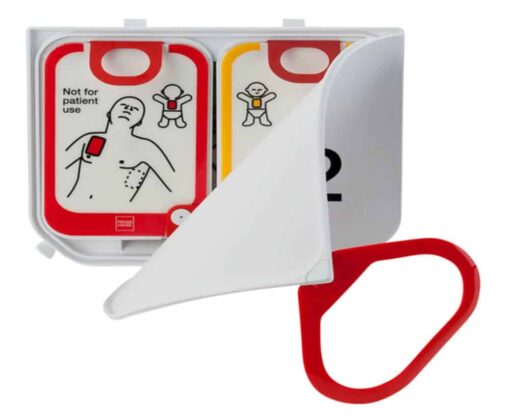 Träningselektroder Lifepak CR2, komplett kassett