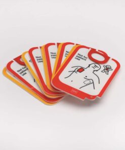 Träningselektroder Lifepak CR2, 5-pack (endast klisterdelen)